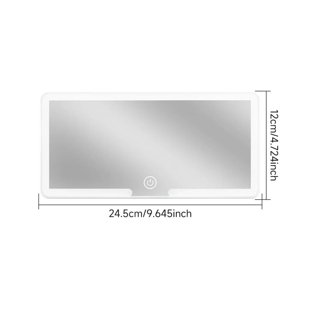 BristleBoss™ Car Vanity Mirror Light – Flawless Beauty On the Go
