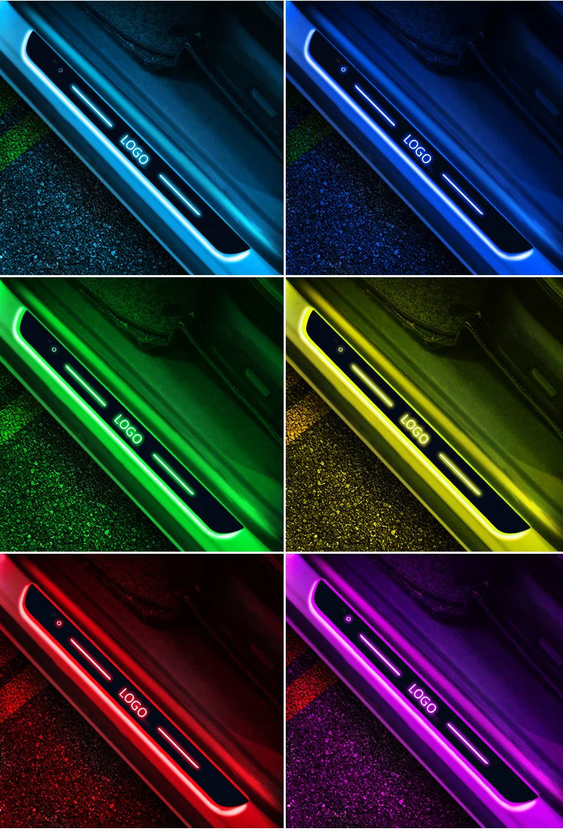 Customise Magnetic LED Car Door Lights (2 Pcs)